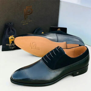 Frank Perry Suede & Black Oxford